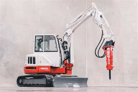 mini excavator breaker rental|hammer attachment for mini excavator.